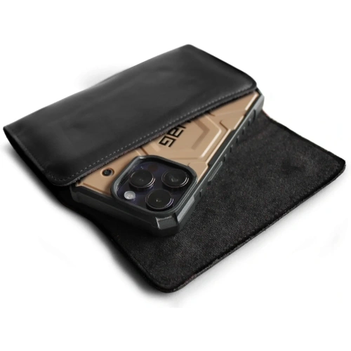 Buy LURESKO ELLA XXL leather protective case for phone - 170x85x12 / for handbag backpack (black) - LUR129 - {ean13} - Home Screen Store Europe