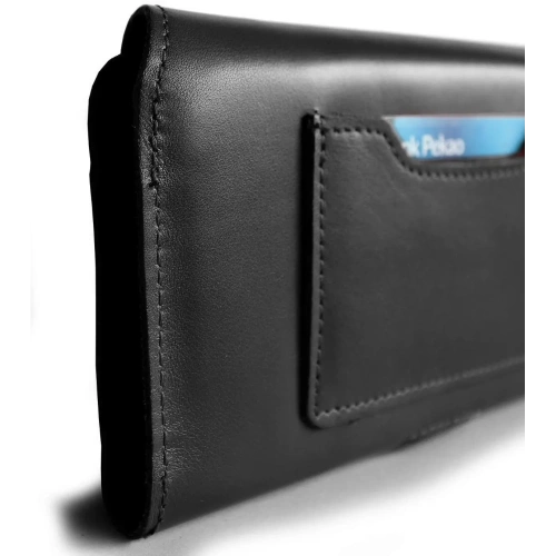 Buy LURESKO ELLA XXL leather protective case for phone - 170x85x12 / for handbag backpack (black) - LUR129 - {ean13} - Home Screen Store Europe