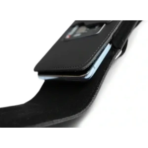 Kup LURESKO HECTOR XXL Lederhalsgepäck / Gürteltasche / Schlaufenetui / vertikaler Holster 167x78x10mm (schwarz glatt mit schwarzem Faden) - LUR128 - {ean13} - Sklep Home Screen