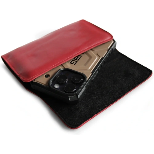 Buy LURESKO ELLA XXL leather protective case for phone - 170x85x12 / for handbag backpack (red) - LUR130 - {ean13} - Home Screen Store Europe