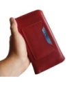 Buy LURESKO ELLA XXL leather protective case for phone - 170x85x12 / for handbag backpack (red) - LUR130 - {ean13} - Home Screen Store Europe