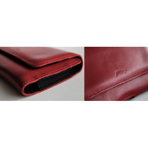 Buy LURESKO ELLA XXL leather protective case for phone - 170x85x12 / for handbag backpack (red) - LUR130 - {ean13} - Home Screen Store Europe