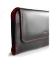Buy LURESKO ELLA XXL leather protective case for phone - 170x85x12 / for handbag backpack (black with red thread) - LUR131 - {ean13} - Home Screen Store Europe