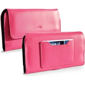 Kup LURESKO ELLA XXL Leder-Schutzhülle für Handy - 170x85x12 / für Handtasche Rucksack (rosa) - LUR132 - {ean13} - Sklep Home Screen