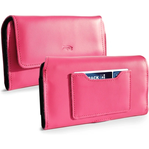 Buy LURESKO ELLA XXL leather protective case for phone - 170x85x12 / for handbag backpack (pink) - LUR132 - {ean13} - Home Screen Store Europe