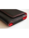 Buy LURESKO ELLA XXL leather protective case for phone - 170x85x12 / for handbag backpack (black with red thread) - LUR131 - {ean13} - Home Screen Store Europe