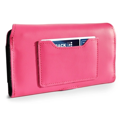 Buy LURESKO ELLA XXL leather protective case for phone - 170x85x12 / for handbag backpack (pink) - LUR132 - {ean13} - Home Screen Store Europe