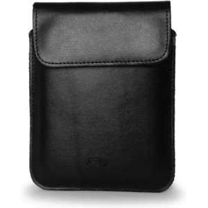 Buy LURESKO CLAYER S leather case for ebook 162x113x9mm (magnet) (black smooth with black thread) - LUR133 - {ean13} - Home Screen Store Europe