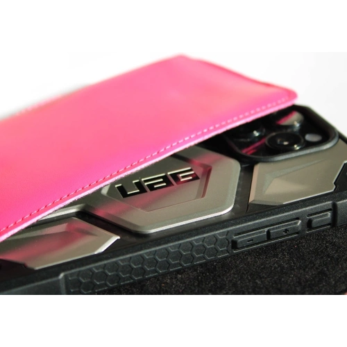 Kup LURESKO ELLA XXL Leder-Schutzhülle für Handy - 170x85x12 / für Handtasche Rucksack (rosa) - LUR132 - {ean13} - Sklep Home Screen