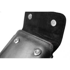 Kup LURESKO CLAYER S Ledertasche für eBook 162x113x9mm (Magnet) (schwarz glatt mit schwarzem Faden) - LUR133 - {ean13} - Sklep Home Screen