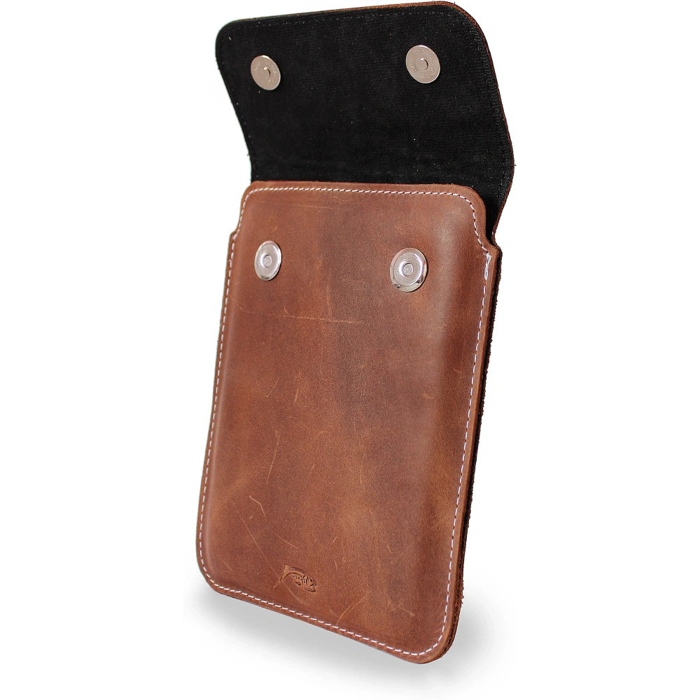 Skórzane etui LURESKO CLAYER S na ebook 162x113x9mm (brązowy vintage)