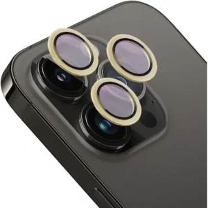 Buy Bizon Glass Snap Lens Apple iPhone 14 Pro / 14 Pro Max gold frame - BIZ8735 - {ean13} - Home Screen Store Europe