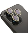 Bizon Glass Snap Lens Apple iPhone 14 Pro / 14 Pro Max cadru aurie