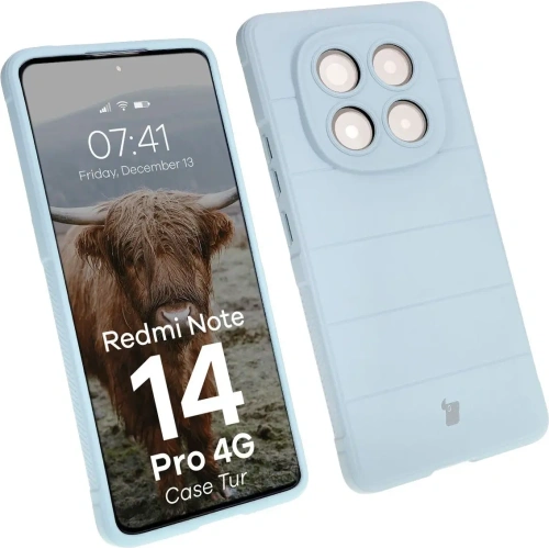 Buy Bizon Case Tur Xiaomi Redmi Note 14 Pro 4G light blue - BIZ8744 - {ean13} - Home Screen Store Europe