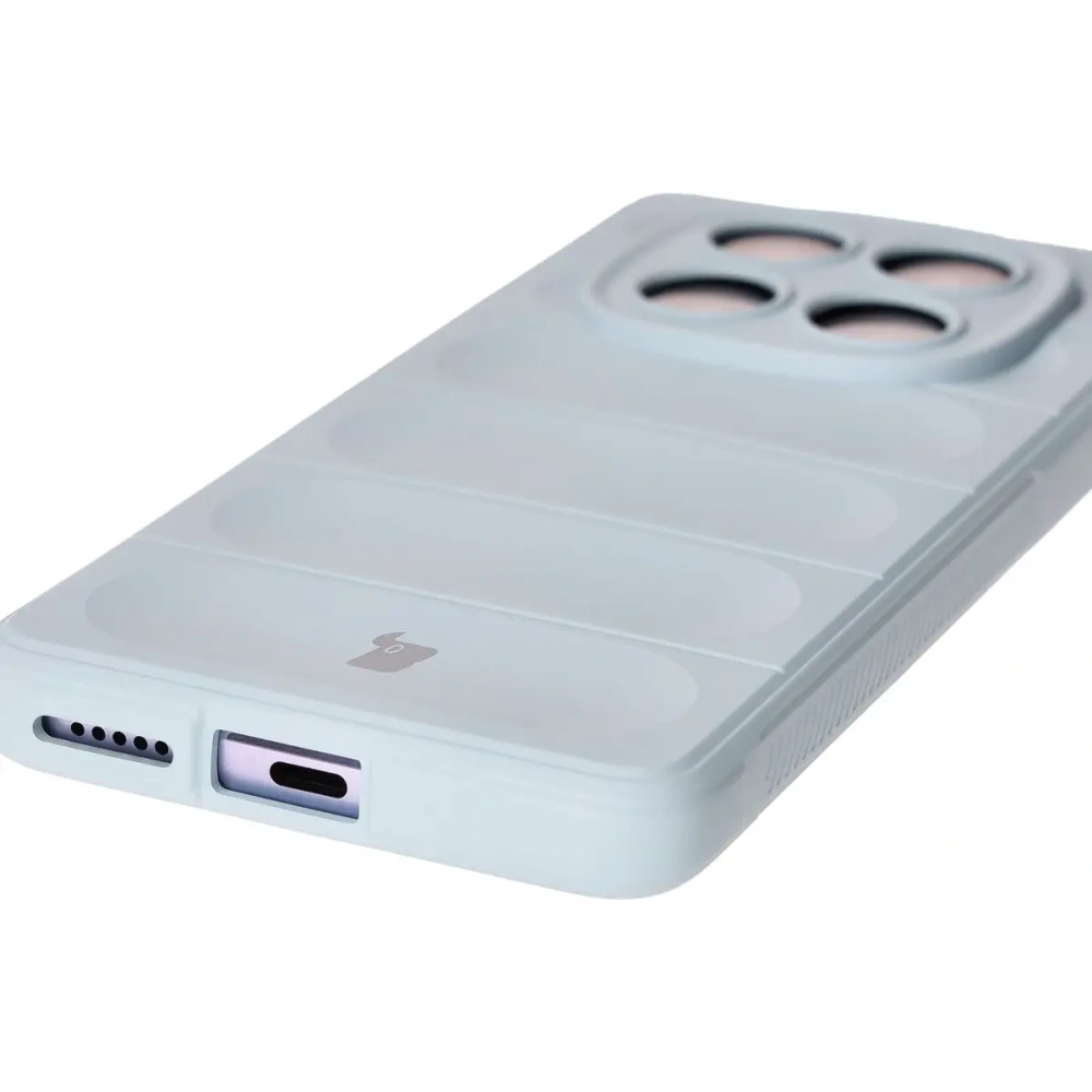 Pancerne etui Bizon Case Tur do Xiaomi Redmi Note 14 Pro 4G jasnoniebieskie