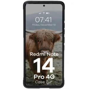 Kup Bizon Case Tur Xiaomi Redmi Note 14 Pro 4G fekete - BIZ8745 - {ean13} - Sklep Home Screen
