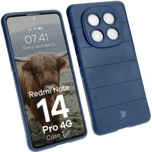 Kup Bizon Case Tur Xiaomi Redmi Note 14 Pro 4G albastru închis - BIZ8747 - {ean13} - Sklep Home Screen