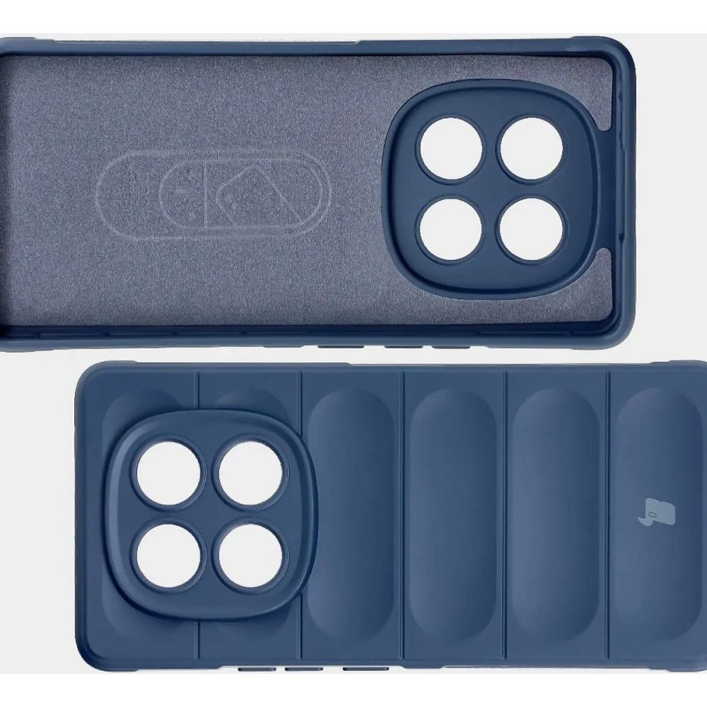 Pancerne etui Bizon Case Tur do Xiaomi Redmi Note 14 Pro 4G granatowe