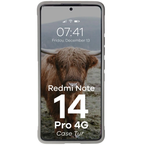 Kup Bizon Case Tur Xiaomi Redmi Note 14 Pro 4G világosszürke - BIZ8748 - {ean13} - Sklep Home Screen