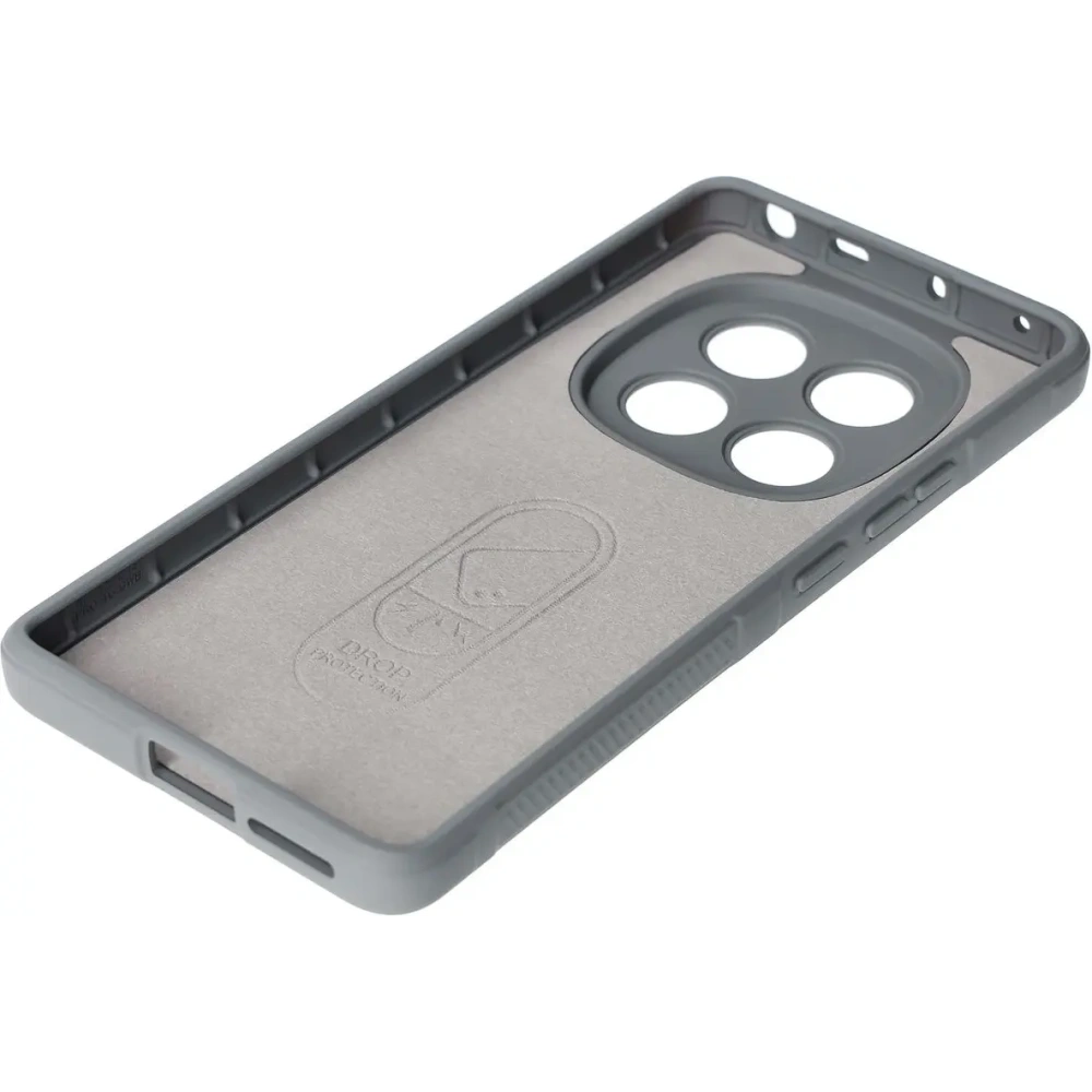 Pancerne etui Bizon Case Tur do Xiaomi Redmi Note 14 Pro 4G jasnoszare