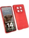 Bizon Case Tur Xiaomi Redmi Note 14 Pro 4G piros