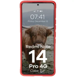 Kup Bizon Case Tur Xiaomi Redmi Note 14 Pro 4G piros - BIZ8749 - {ean13} - Sklep Home Screen
