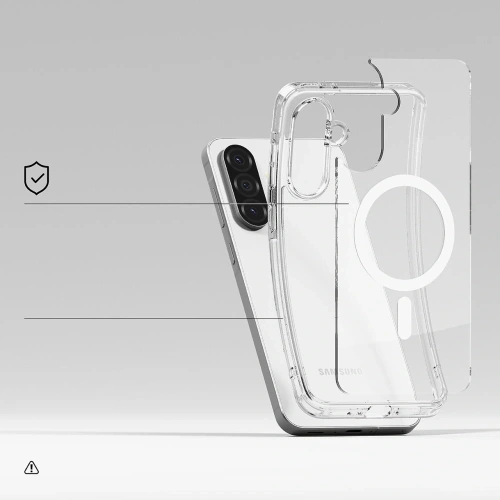 Kup Etui Ringke Fusion Magnetic MagSafe Samsung Galaxy A36 / A56 5G Clear - RGK11777 - {ean13} - Sklep Home Screen