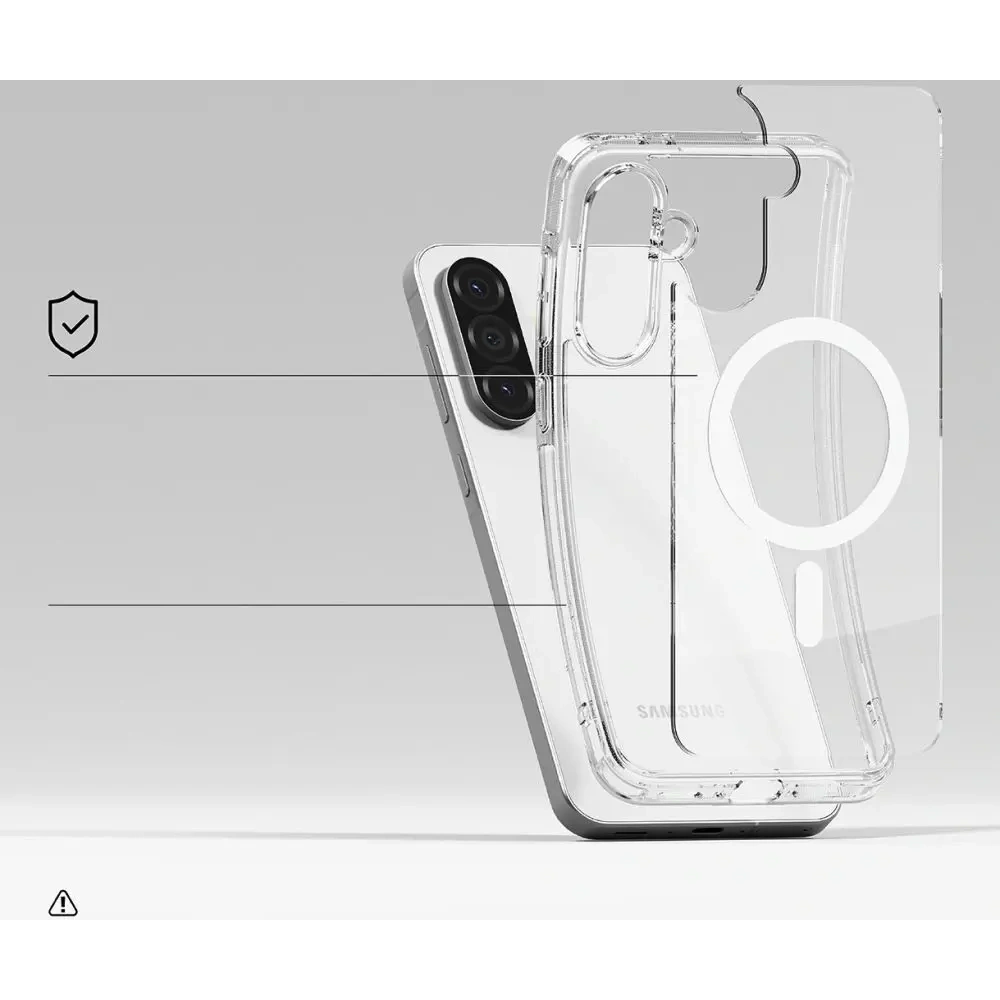 Etui Ringke Fusion Magnetic MagSafe Samsung Galaxy A36 / A56 5G Clear