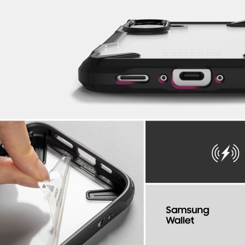 Kup Etui Ringke Fusion-X Samsung Galaxy A36 / A56 5G Black - RGK11778 - {ean13} - Sklep Home Screen