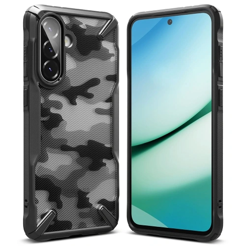 Kup Etui Ringke Fusion-X Samsung Galaxy A36 / A56 5G Camo Black - RGK11779 - {ean13} - Sklep Home Screen