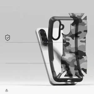 Kup Ringke Fusion-X Samsung Galaxy A36 / A56 5G Camo Black - RGK11779 - {ean13} - Sklep Home Screen