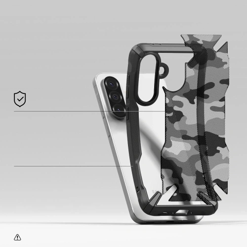 Kup Etui Ringke Fusion-X Samsung Galaxy A36 / A56 5G Camo Black - RGK11779 - {ean13} - Sklep Home Screen