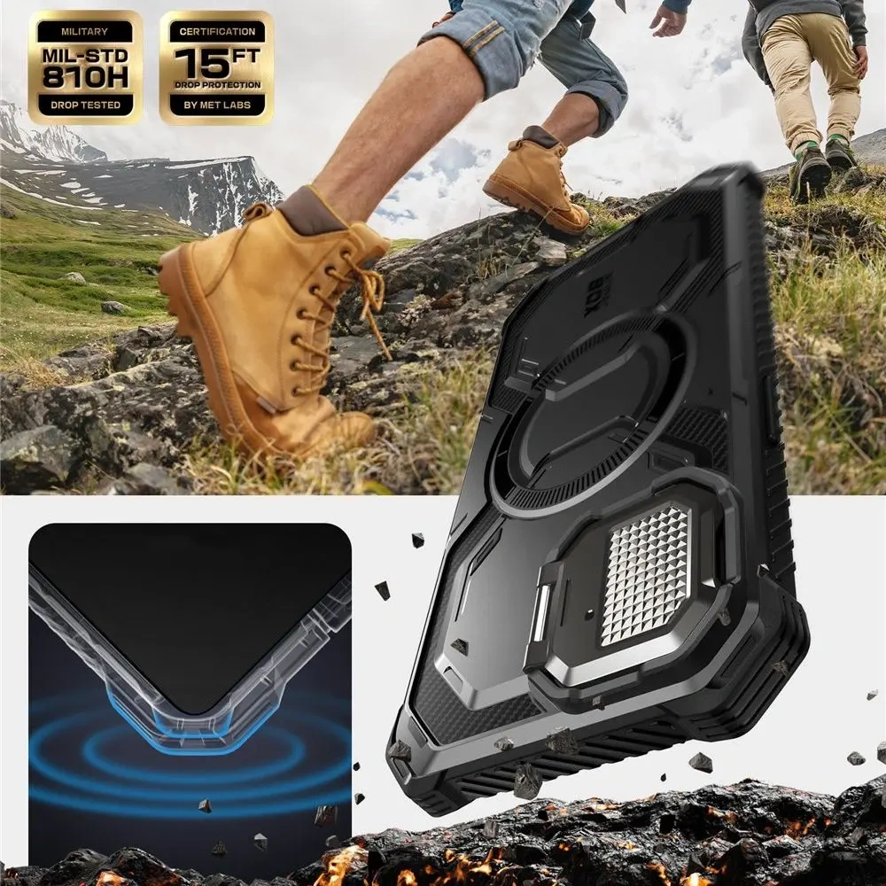 Etui Supcase IBLSN ArmorBox Mag MagSafe Apple iPhone 16e Black