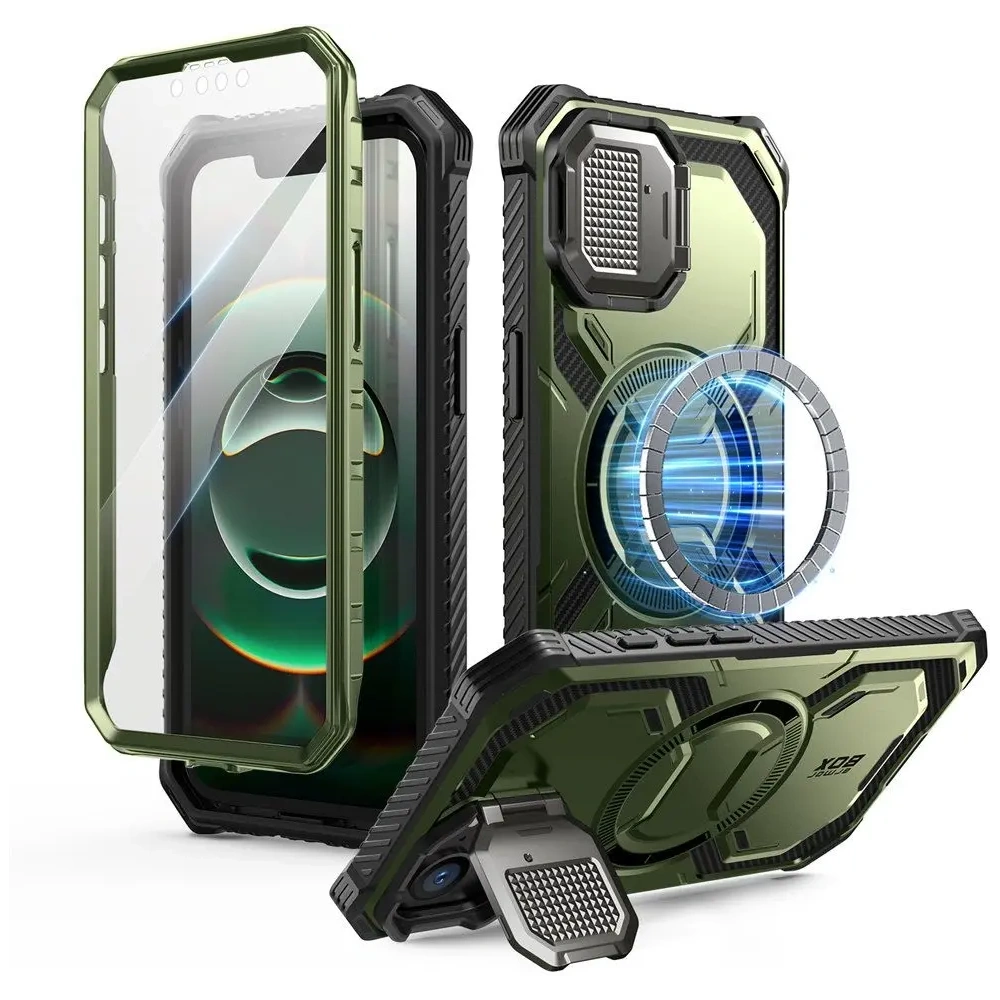 Etui Supcase IBLSN ArmorBox Mag MagSafe Apple iPhone 16e Guldan