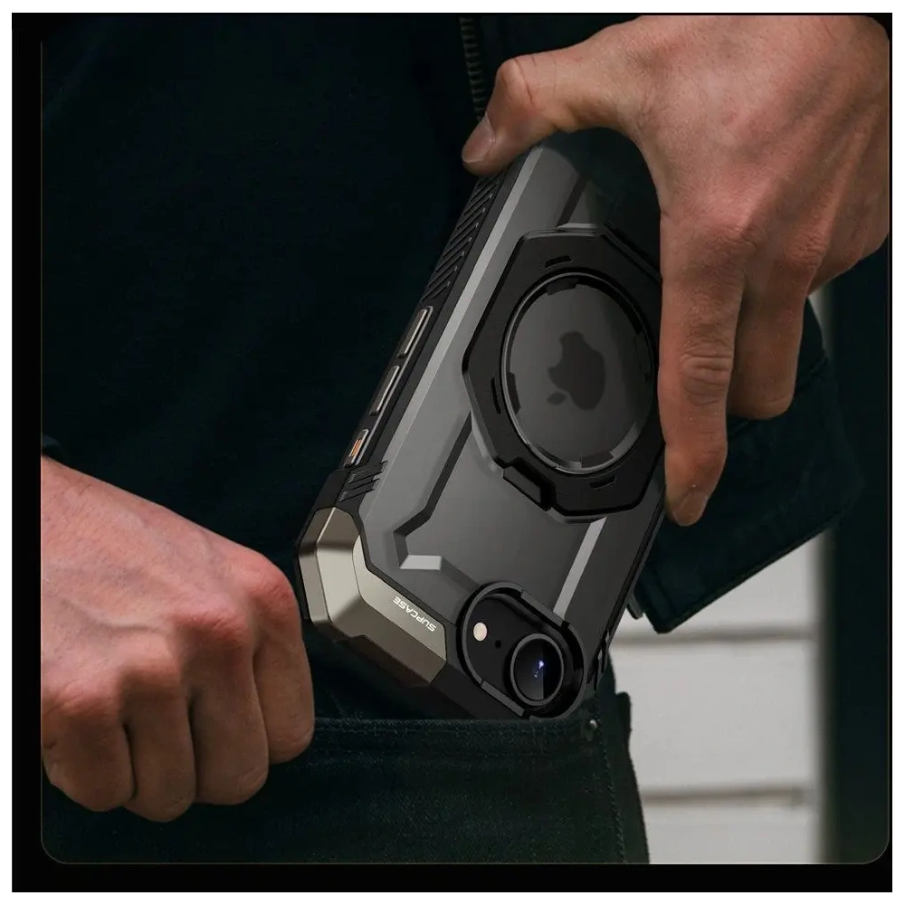 Etui Supcase Unicorn Beetle Grip Mag MagSafe Apple iPhone 16e Black