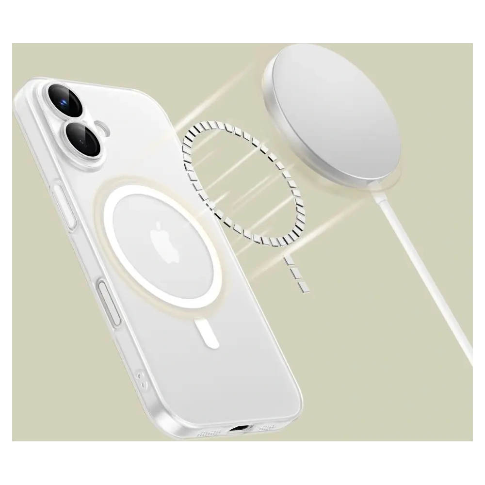 Etui Tech-Protect Magslim MagSafe Apple iPhone 16e Matte/ice