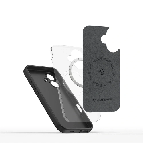 Kup Etui Tech-Protect Liquid Silicone MagSafe Apple iPhone 16e Black - THP3981 - {ean13} - Sklep Home Screen