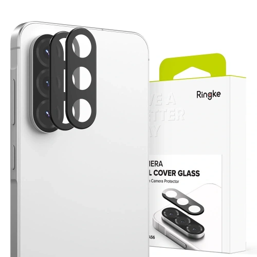 Kup Szkło hartowane na aparat Ringke Camera Protector Full Cover Samsung Galaxy A56 5G Black [2 PACK] - RGK11785 - {ean13} - Sklep Home Screen