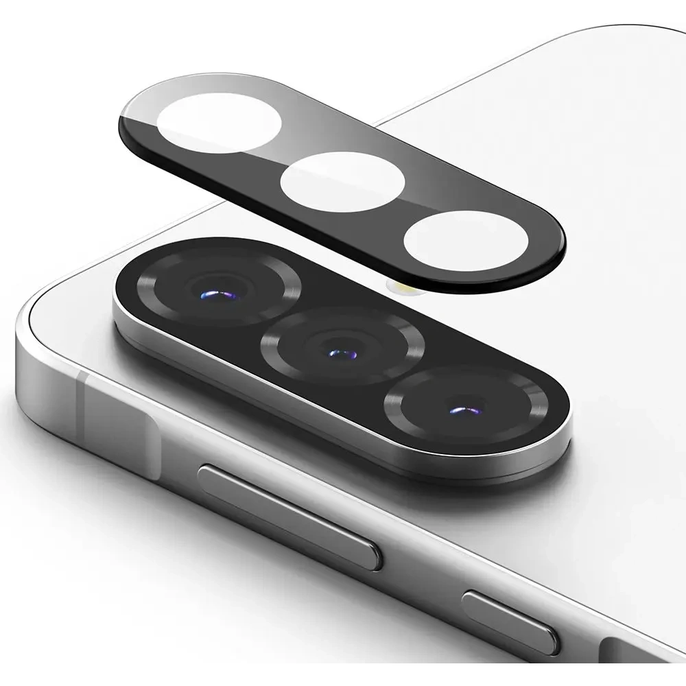 Szkło hartowane na aparat Ringke Camera Protector Full Cover Samsung Galaxy A56 5G Black [2 PACK]