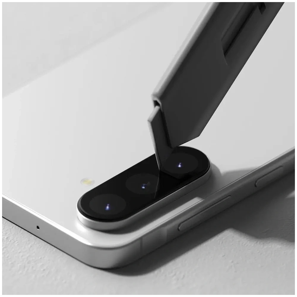 Szkło hartowane na aparat Ringke Camera Protector Full Cover Samsung Galaxy A56 5G Black [2 PACK]