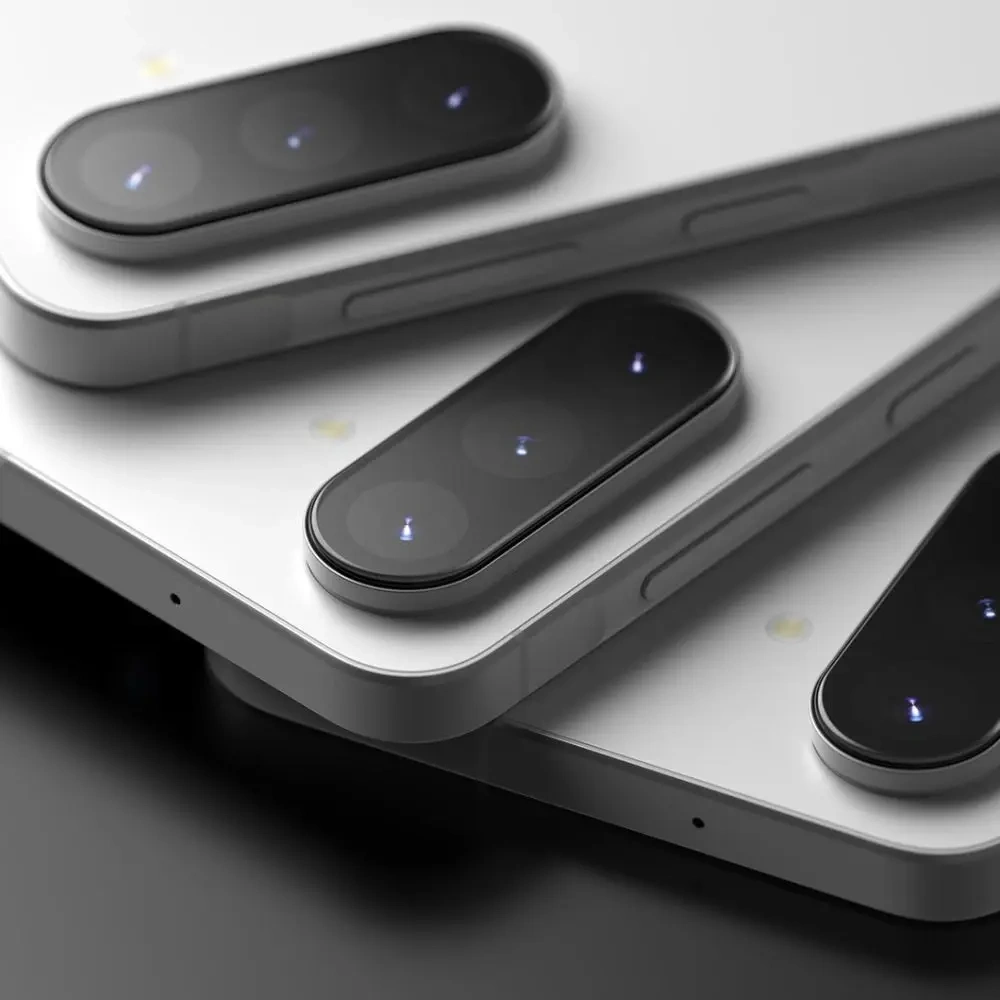 Szkło hartowane na aparat Ringke Camera Protector Full Cover Samsung Galaxy A56 5G Black [2 PACK]