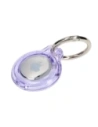 Kup Etui Bizon Case Locator Keychain do Apple AirTag przezroczysto-fioletowe - BIZ8751 - {ean13} - Sklep Home Screen