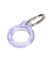 Kup Etui Bizon Case Locator Keychain do Apple AirTag przezroczysto-fioletowe - BIZ8751 - {ean13} - Sklep Home Screen