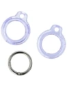 Buy Bizon Case Locator Keychain Apple AirTag clear-purple - BIZ8751 - {ean13} - Home Screen Store Europe