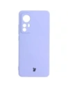 Etui Bizon Case Silicone do Xiaomi 12 / 12x jasnofioletowe