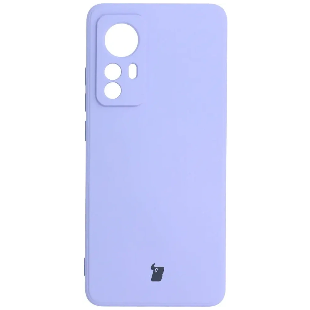 Etui Bizon Case Silicone do Xiaomi 12 / 12x jasnofioletowe