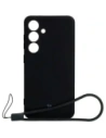 Etui Bizon Case Silicone Sq do Samsung Galaxy S24 czarne