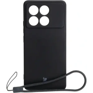 Kup Etui Bizon Case Silicone Sq do Xiaomi Poco X6 Pro czarne - BIZ8763 - {ean13} - Sklep Home Screen