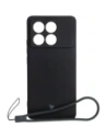 Bizon Case Silicone Sq Xiaomi Poco X6 Pro black