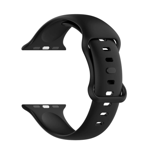 Kup Bizon Strap Watch Silicone S Apple Watch 44/45/46/49 mm černý - BIZ8764 - {ean13} - Sklep Home Screen